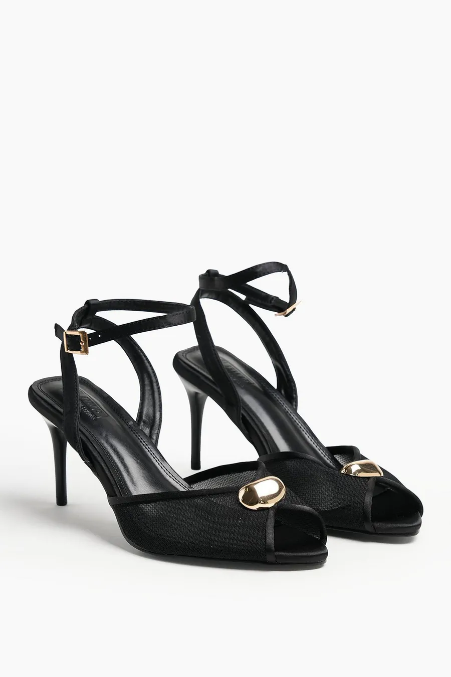 Sapatos de salto com velcro Ankle · Senhora