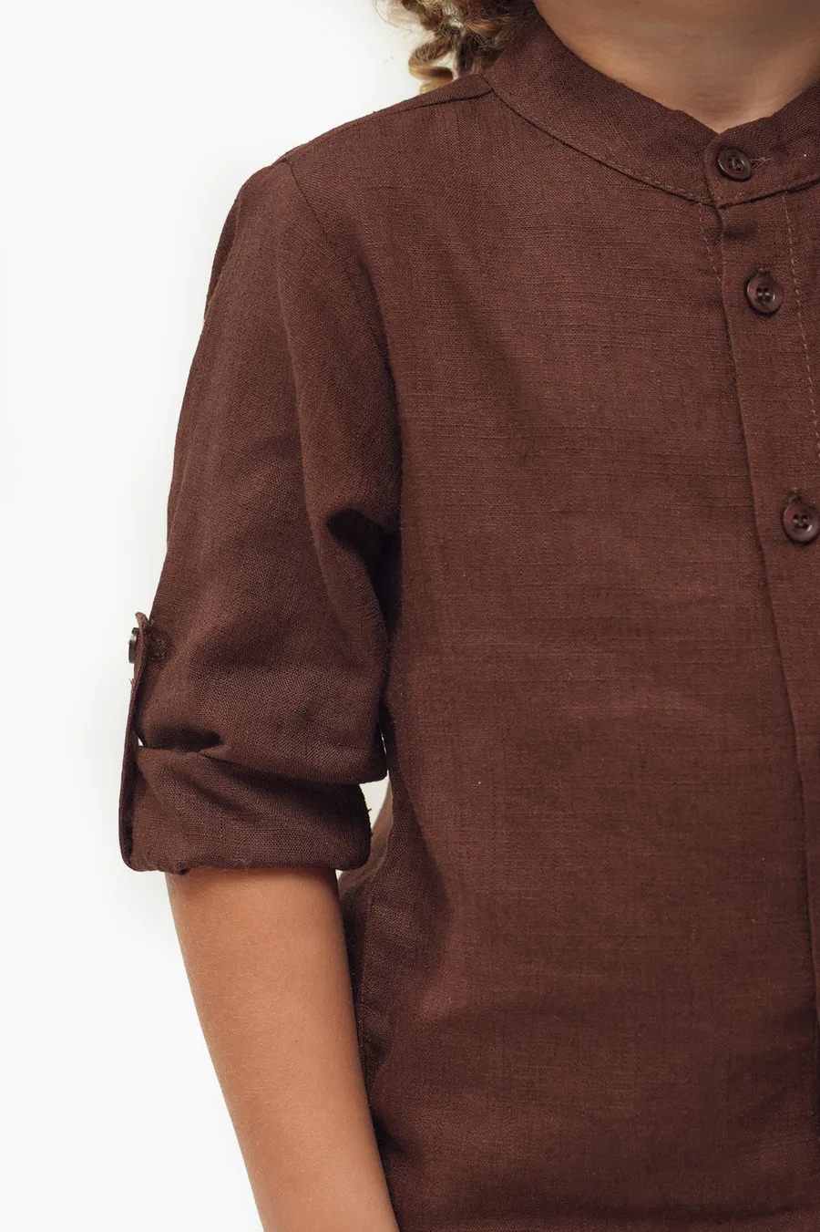 Conjunto de linho Matching · Menino