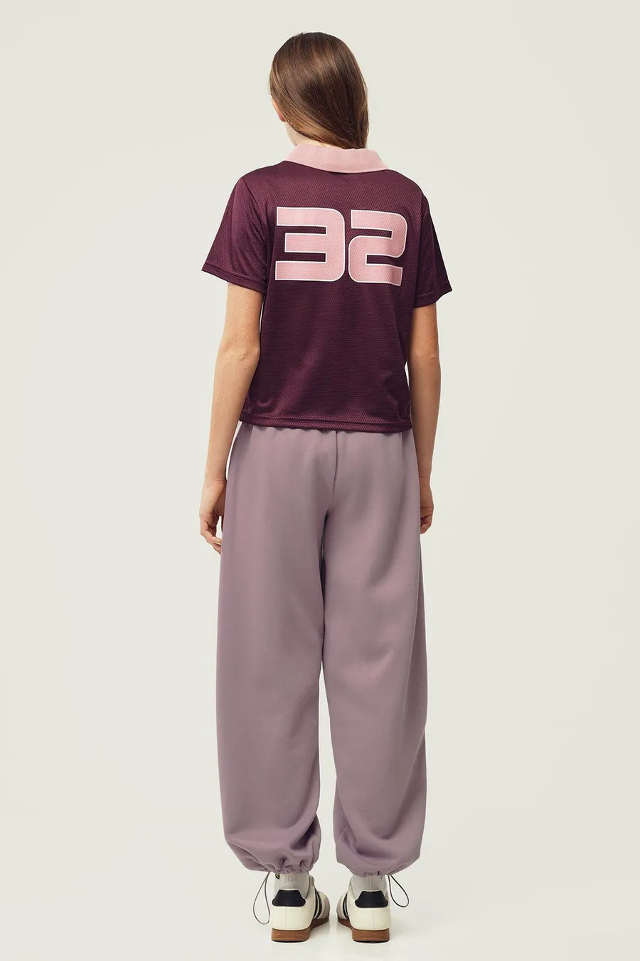 Calças jogger Baggy Boyfriend · Menina · Cinzento Escuro