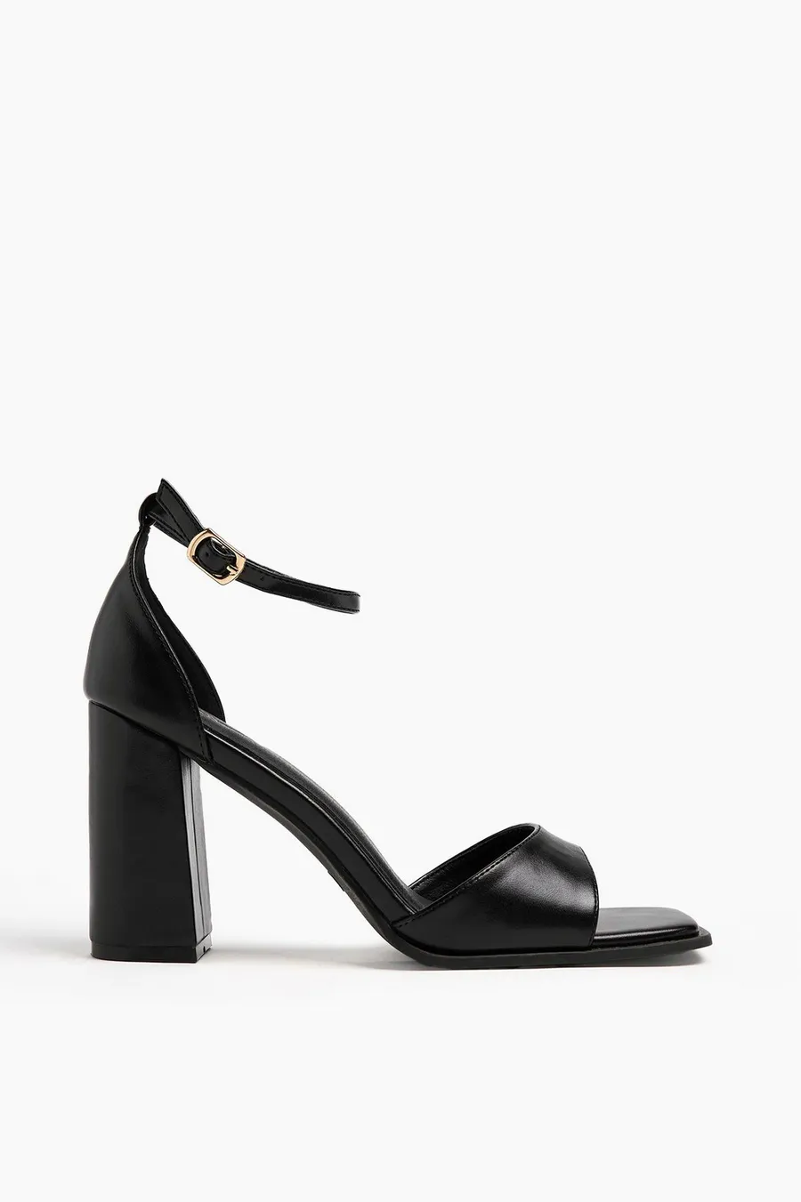 Sapatos de salto com velcro Ankle Block · Senhora