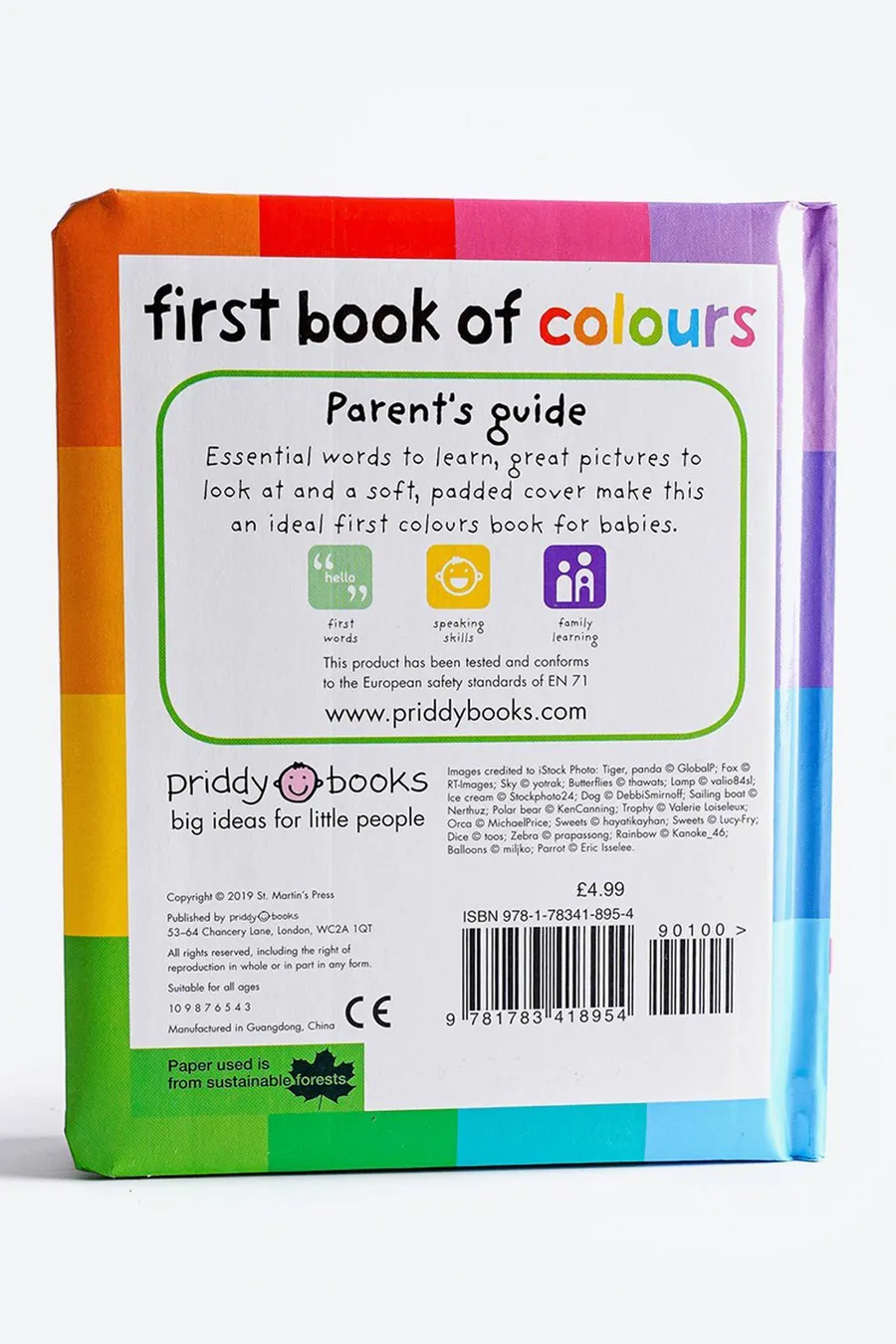 Peça First Book Colours · Bebé