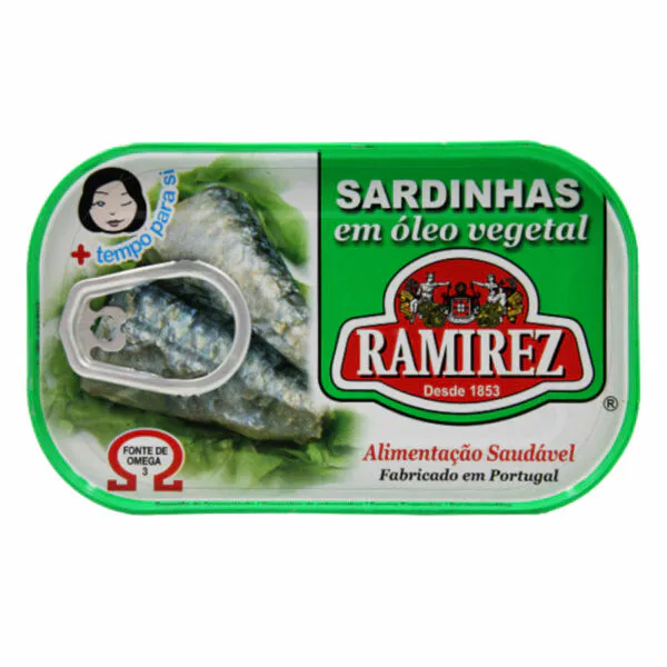 Sardinha Ramirez Oleo Veg 120G