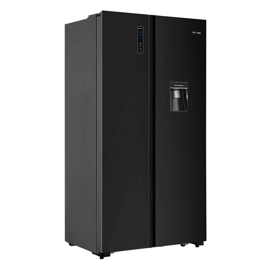 Geleira Hisense H670SMIB-WD Black Glass | 514L - C/Dispensador de Água