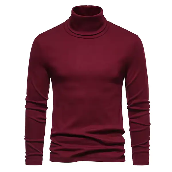 Pull Masculino de Col Rolê – Estilo e Conforto para o Inverno