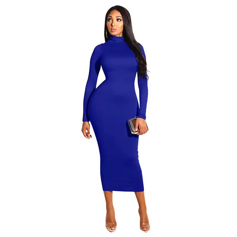 Vestido Elegante Tubinho Longo