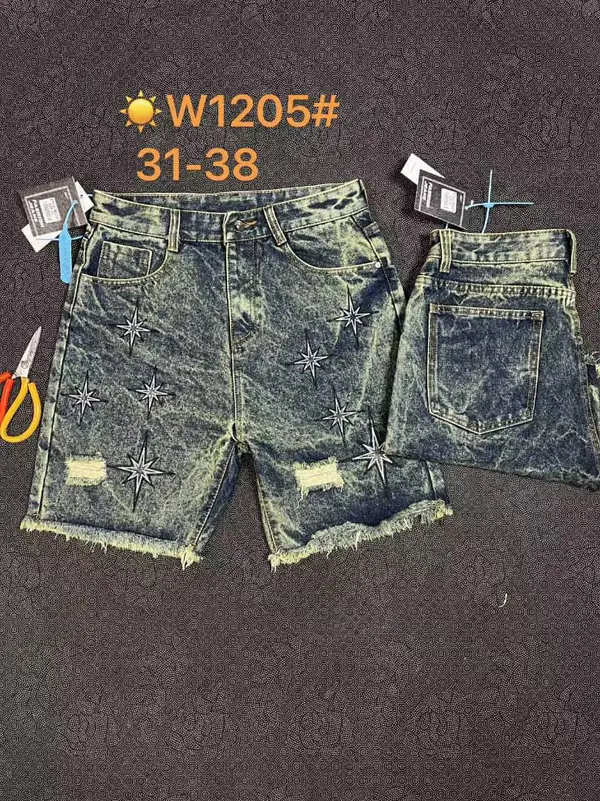 Calção Calções Jeans Destroyed Premium – Vários Modelos de Bermuda