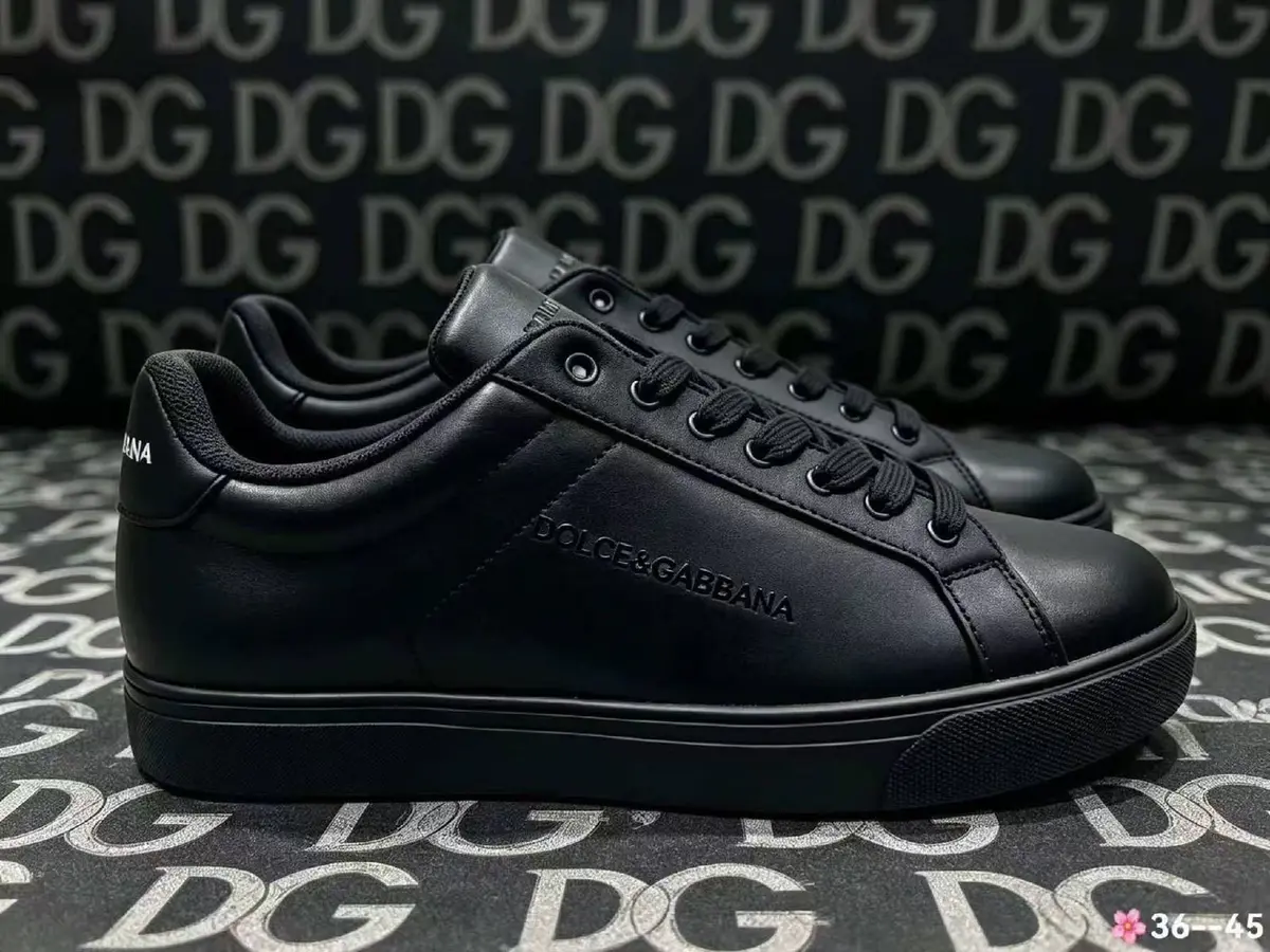 Sapatilhas Dolce & Gabbana Casual Preto ⚫ / Preto ⚫