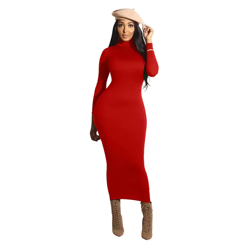 Vestido Elegante Tubinho Longo